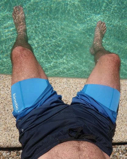 Anti-Chafe Water Jocks - Blue